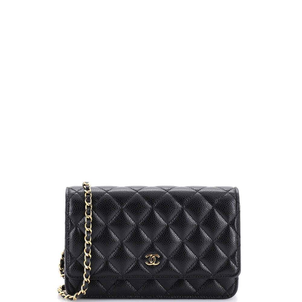 Chanel Wallet on Chain Quilted Caviar